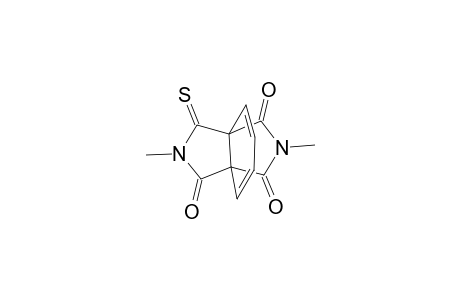 2,6-Dimethyl-1,3,5-trioxo-7-thioxo-2,6-diazatricyclo[4.3.3.0(4,8)]dodeca-9,11-diene
