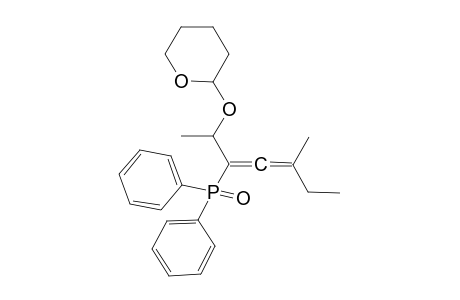 2-(2-DIPHENYLPHOSPHINOYL-1,4-DIMETHYL-HEXA-2,3-DIEN-YL-OXY)-TETRAHYDRO-2H-PYRAN