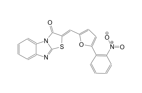 thiazolo[3,2-a]benzimidazol-3(2H)-one, 2-[[5-(2-nitrophenyl)-2-furanyl]methylene]-, (2Z)-