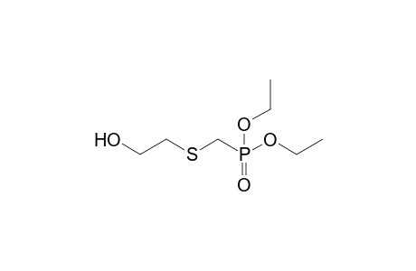 2-(Diethoxyphosphorylmethylsulfanyl)ethanol