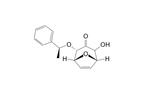 (1'S,1R,2S,5S)-4-Hydroxy-2-(1'-phenylethoxy)-8-oxa-bicyclo[3.2.1]oct-6-en-3-one