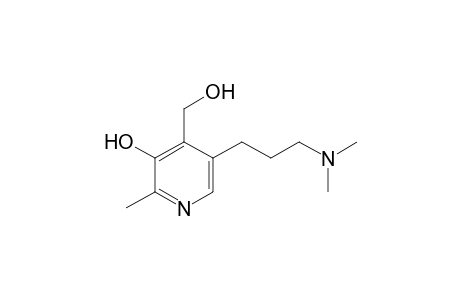 5-[3-(dimethylamino)propyl]-2-methyl-4-methylol-pyridin-3-ol