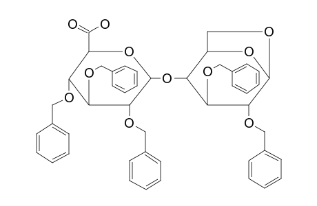 Maltosuronic acid, 1',6'-anhydro-penta-o-benzyl-