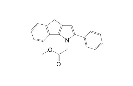 1-(Methoxycarbonylmethyl)-2-phenyl-1,4-dihydroindeno[1,2-b]-pyrrole