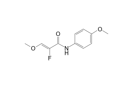 (Z)-2-Fluoro-3,4'-dimethoxyprop-2-enanilide