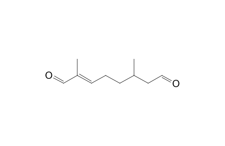 (E)-2,6-dimethyloct-2-enedial