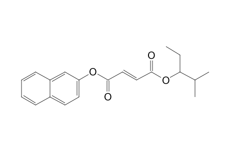 Fumaric acid, naphth-2-yl 2-methylpent-3-yl ester