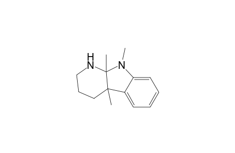 4A,9,9a-trimethyl-1,2,3,4,4a,9a-hexahydropyrido(2,3-b)indole