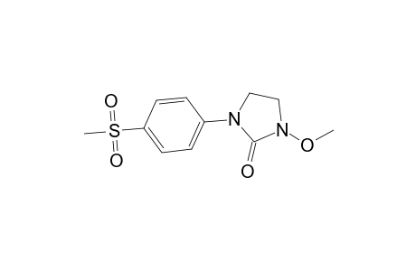 1-Methoxy-3-[4-(methylsulfonyl)phenyl]-2-imidazolidinone