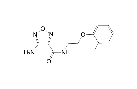4-Amino-furazan-3-carboxylic acid (2-O-tolyloxy-ethyl)-amide