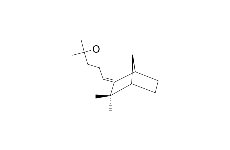 2-Methyl-5-(3',3'-dimethylbicyclo-[2.2.1]-hept-2'-ylidene)-pentan-2-ol