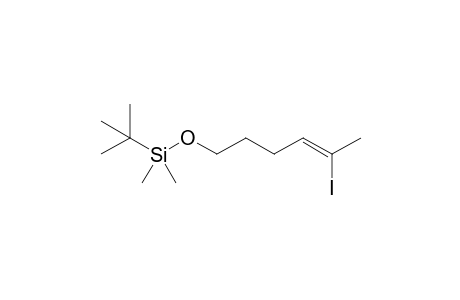 6-(tert-Butyldimethylsilyloxy)2-iodohex-2-ene