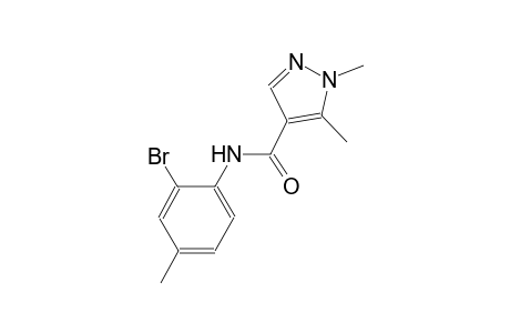 N-(2-bromo-4-methylphenyl)-1,5-dimethyl-1H-pyrazole-4-carboxamide