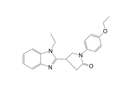 2-pyrrolidinone, 1-(4-ethoxyphenyl)-4-(1-ethyl-1H-benzimidazol-2-yl)-