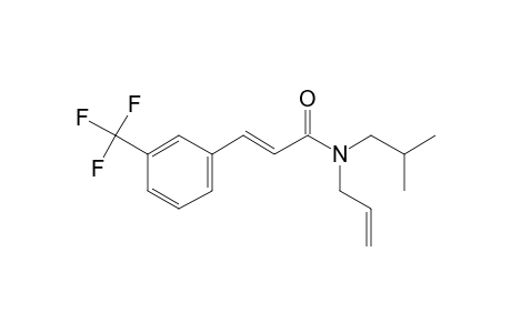 Trans-cinnamamide, 3-trifluoromethyl-N-allyl-N-isobutyl-