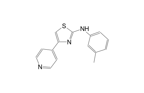 2-thiazolamine, N-(3-methylphenyl)-4-(4-pyridinyl)-