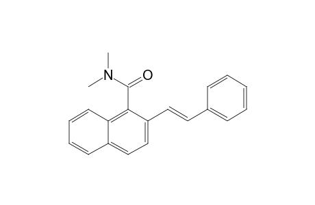 (E)-N,N-Dimethyl-2-styryl-1-naphthamide