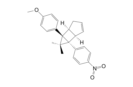 3,3-DIMETHYL-2-(4'-METHOXYPHENYL)-4-(4''-NITROPHENYL)-ENDO-TRICYCLO-[3.3.0.0(2,4)]-OCT-6-ENE