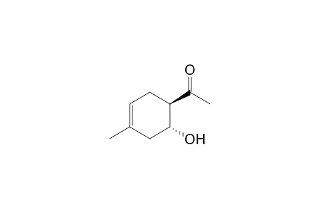 1-((1R,6R)-6-Hydroxy-4-methylcyclohex-3-enyl)ethanone