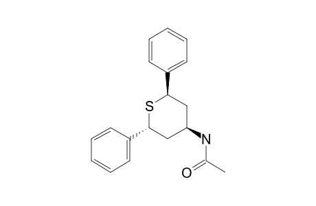 TRANS-2,6-DIPHENYL-R-4-(N-ACETYL)-AMINOTHIANE