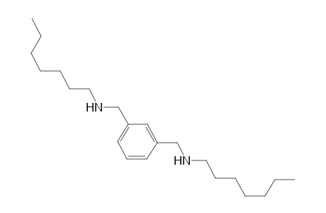 N,N'-Diheptyl-m-phenylene-dimethanamine