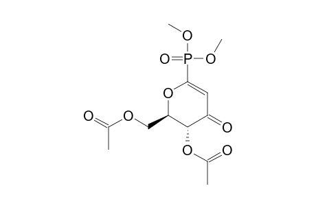 DIMETHYL-4,6-DI-O-ACETYL-1,2-DIDEOXY-D-ERYTHRO-HEX-1-ENOPYRANOS-3-ULOSYLPHOSPHONATE