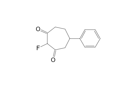 2-FLUORO-5-PHENYL-CYCLOHEPTAN-1,3-DIONE;MAJOR-ISOMER
