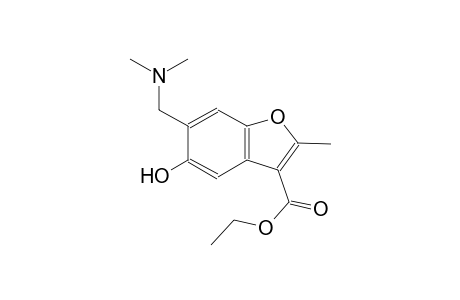 ethyl 6-[(dimethylamino)methyl]-5-hydroxy-2-methyl-1-benzofuran-3-carboxylate
