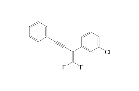 2-(m-Chlorophenyl)-1,1-difluoro-4-phenylbut-1-en-3-yne