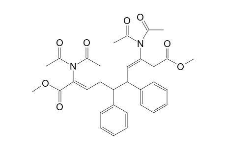 Dimethyl 2,8-bis(diacetylamino)-5,6-diphenyl-2,7-decadienedicarboxylate