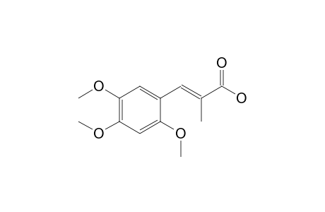 Alpha-methyl-2,4,5-trimethoxycinnamic acid