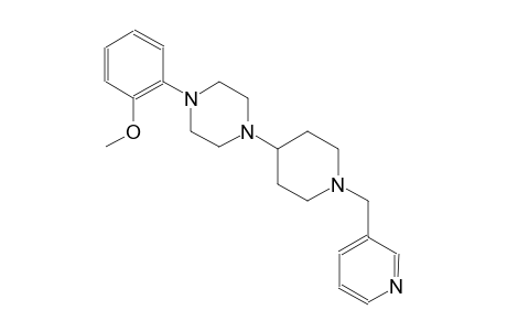 piperazine, 1-(2-methoxyphenyl)-4-[1-(3-pyridinylmethyl)-4-piperidinyl]-