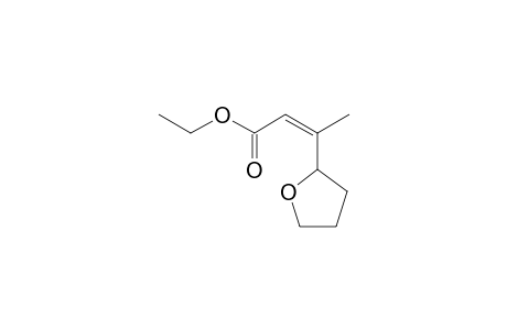 (Z)-ethyl 3-(tetrahydrofuran-2-yl)but-2-enoate