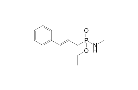 Ethyl N-methyl-P-cinnamylphosphonamidate