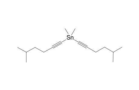 Dimethyl bis(5-methylhexynyl)stannium
