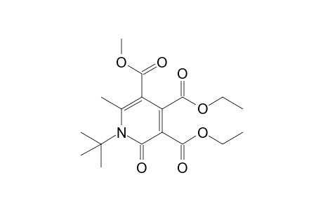 3,4-Diethyl 5-Methyl N-(t-butyl)-6-methyl-2-pyridone-3,4,5-tricarboxylate
