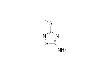1,2,4-Thiadiazol-5-amine, 3-(methylthio)-