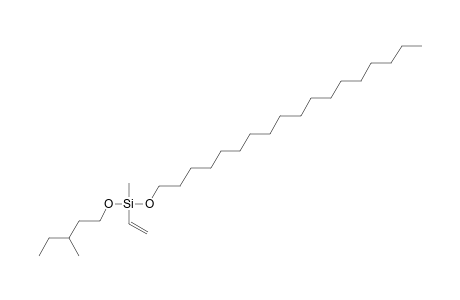 Silane, methylvinyl(3-methylpentyloxy)octadecyloxy-