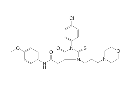 4-imidazolidineacetamide, 1-(4-chlorophenyl)-N-(4-methoxyphenyl)-3-[3-(4-morpholinyl)propyl]-5-oxo-2-thioxo-