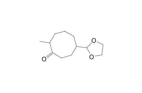 6-(1,3-Dioxolan-2-yl)-2-methylcyclooctanone