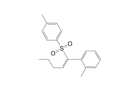 p-Tolyl 1-o-tolyl-1-pentenyl sulfone