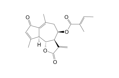 2-ONE-8-BETA-TIGLOYLOXY-GUAIA-1(10),3,11(13)-TRIEN-6-ALPHA,12-OLIDE