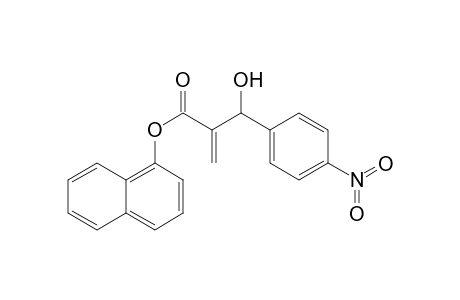 2-(Hydroxy(4-nitrophenyl)methyl)acrylic acid naphthalen-1-yl ester