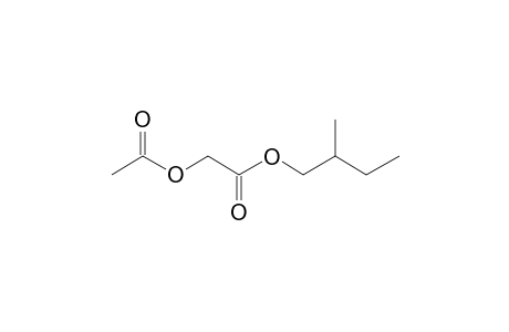 Acetoxyacetic acid, 2-methylbutyl ester