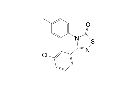 3-(m-Chlorophenyl)-4-(p-tolyl)-1,2,4-thiadiazole-5(4H)-one