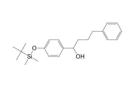 1-[4-[(tert-Butyldimethylsilyl)oxy]phenyl]-4-phenylbutan-1-ol