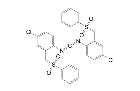 N,N'-Bis[4-Chloro-2-(phenylsulfonylmethyl)phenyl]carbodiimide