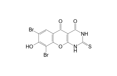 7,9-Dibromo-8-hydroxy-2-thioxo-2H-chromeno[2,3-d]pyrimidine-4,5(1H,3H)-dione