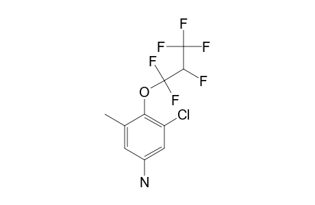 3-CHLORO-4-(2H-PERFLUORO-N-PROPOXY)-5-METHYLANILINE