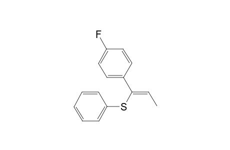 (Z)-1-(Phenylthio)-2-methyl-4-fluorostyrene